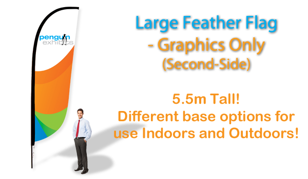 Large Feather Flag - Graphics Only (second-side)