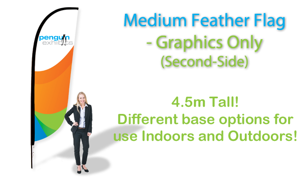 Medium Feather Flag - Graphics Only (second-side)