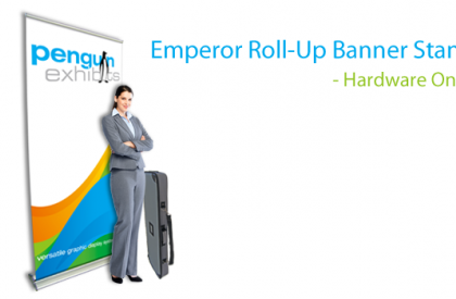 Emperor Roll-Up Banner Stand - Hardware Only